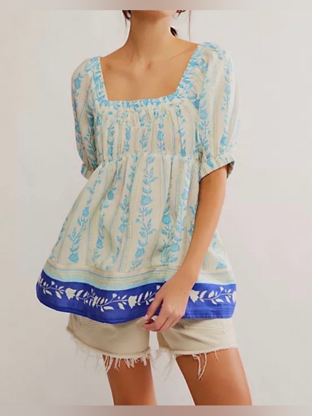 💙 Free People Santorini Printed Tunic 💙